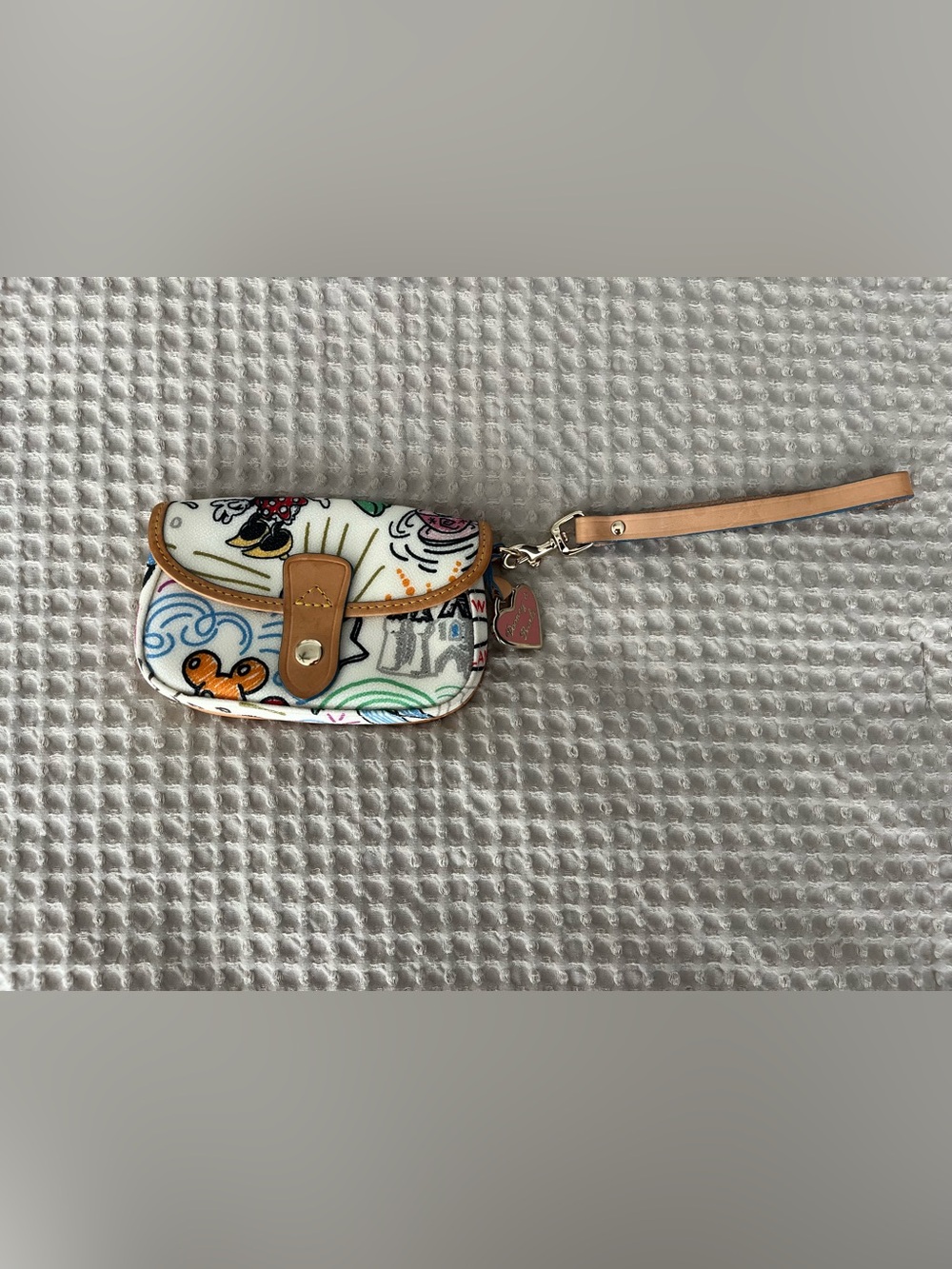 Disney Dooney & Bourke Sketch Wristlet